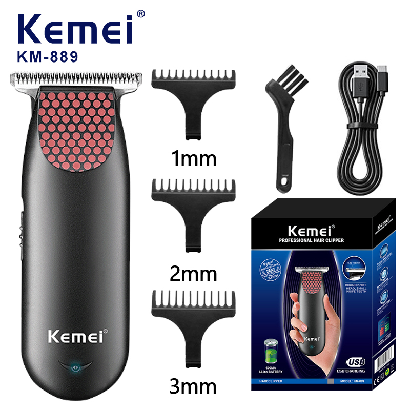 Men'S Grooming Boxes - Kemei 889 Professioneller kabelloser Taschen-Haarschneider, kompakter