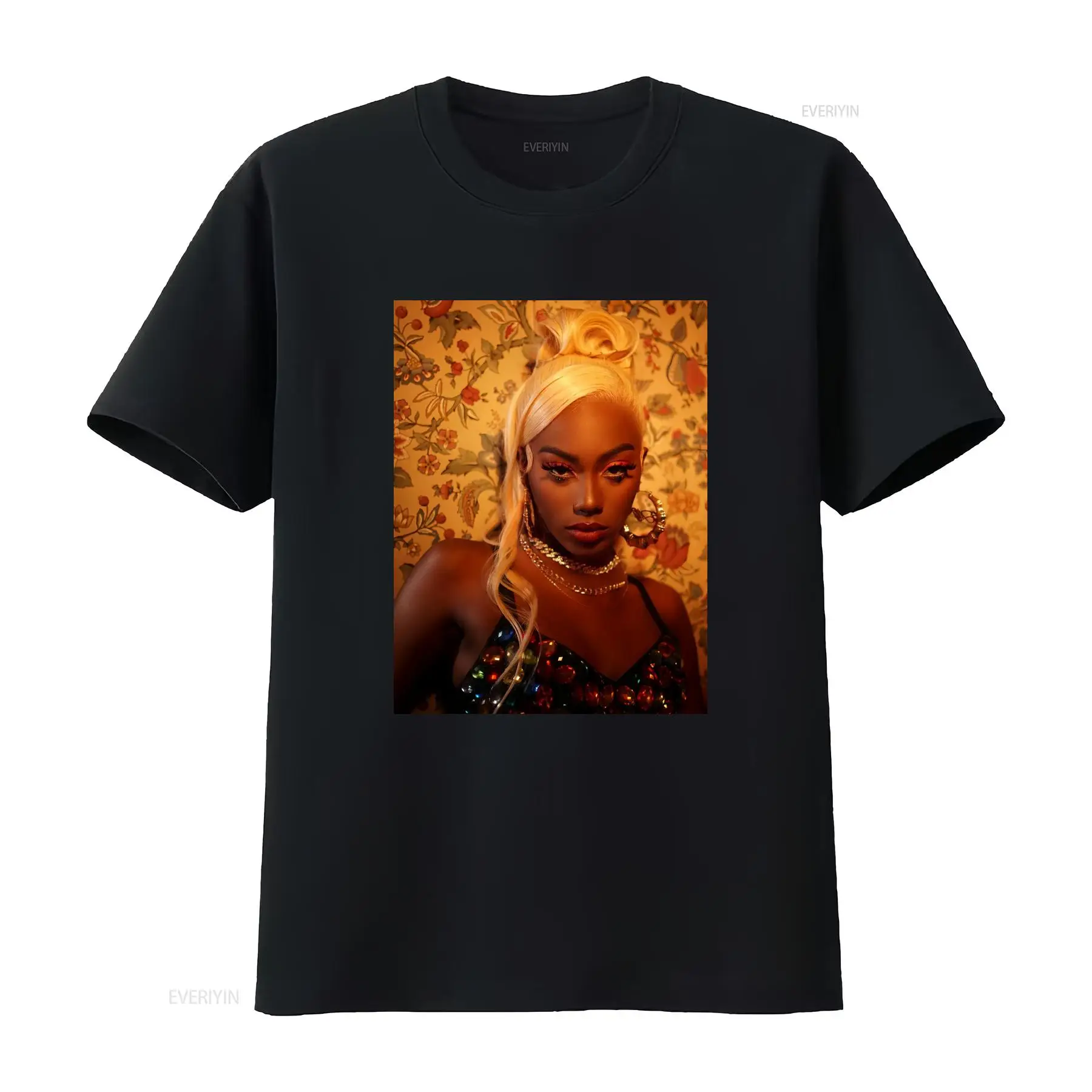 Face Wash Mens - Flo Milli Face T-Shirt Tour Mili