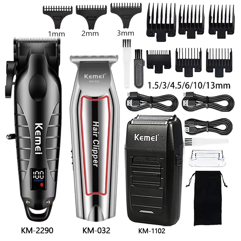Mens Grooming Barber - Haarschneidemaschine für Friseure, Haarschneidegerät, Kabellose Aufladbare