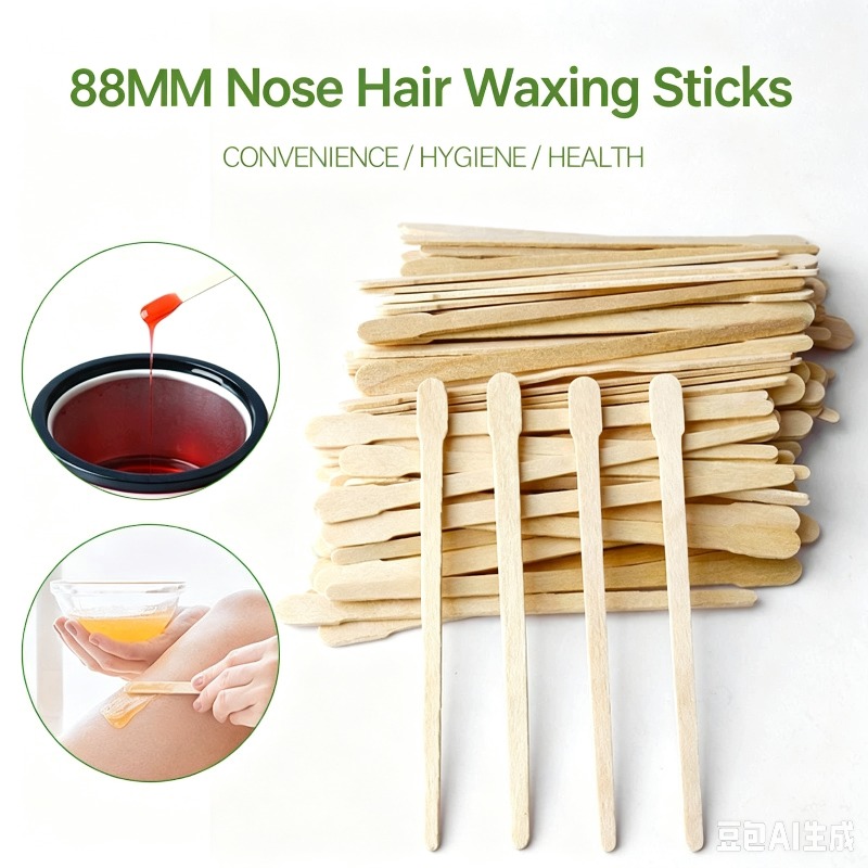 Hair Wax Stick - Einweg-Bienenwachsstab zur Haarentfernung, Wachspapier für Waxing