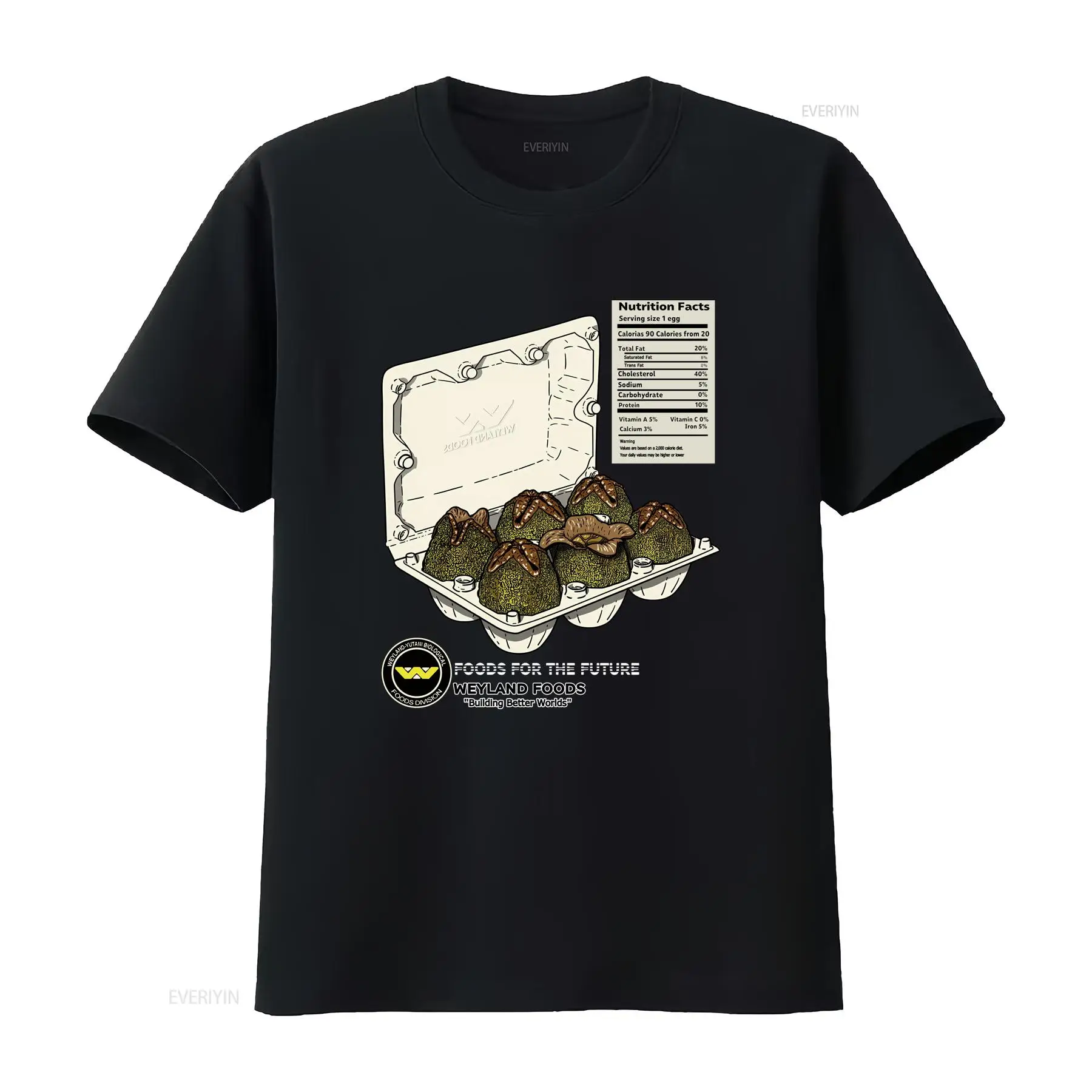 Face Wash Mens - Alien Face Hugger T-Shirt aus Baumwolle