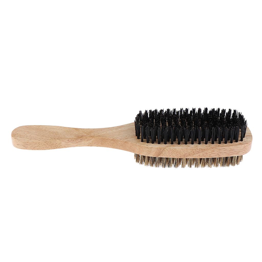 Men'S Grooming Club - Barttrimmer-Reinigungsbürste mit Nylonborsten für Männer, Schnurrbart-Styling-Set,