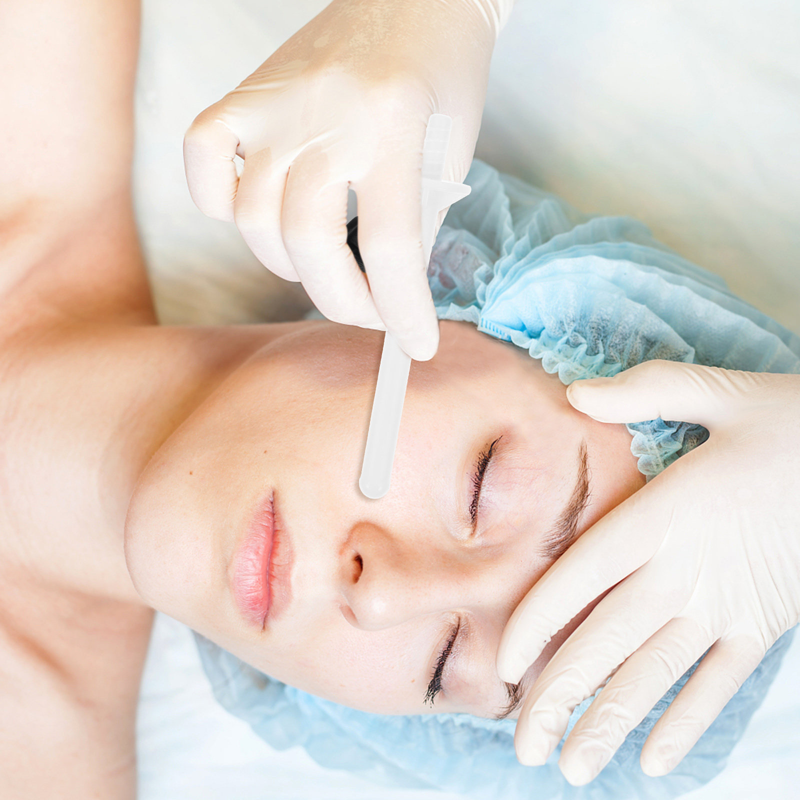 Hair Wax Stick - 80 Stück Nasenwachs-Applikatoren Einweg Weiß Hochwertige