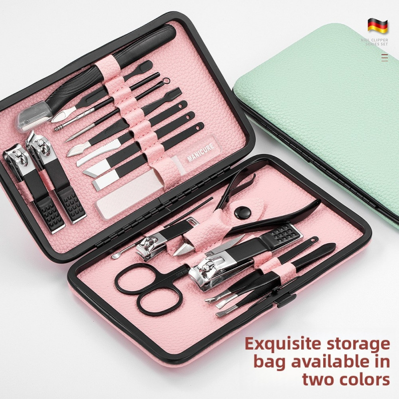 18-teiliges Maniküre-Pediküre- – Nail Care Kit Mens Bewertung und Preis