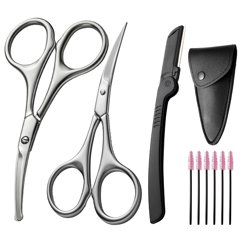 1/9 Stück Edelstahl-Augenbraue – Men'S Grooming Eyebrow Trimming Bewertung und Preis