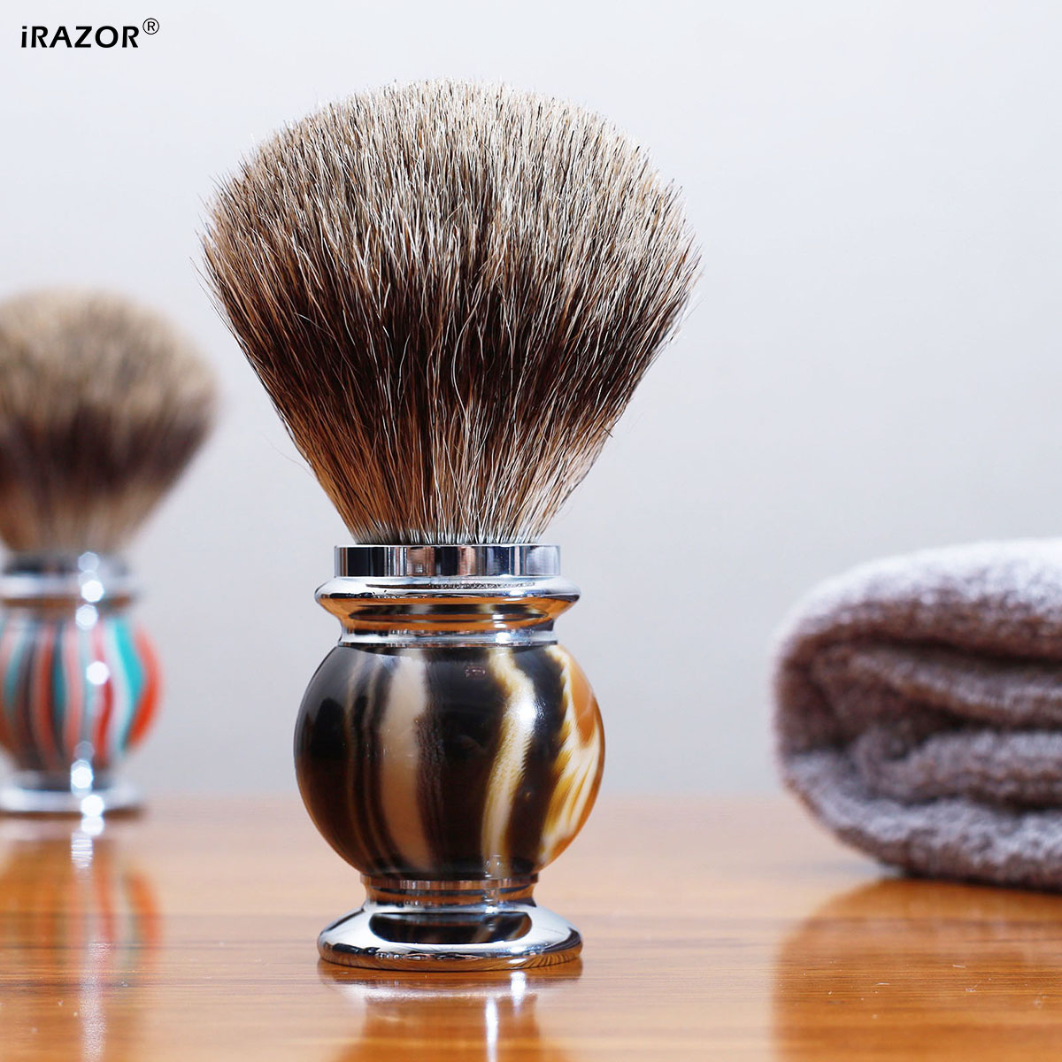 iRAZOR Silvertip Rasierpinsel  – Mens Grooming Barber Bewertung und Preis