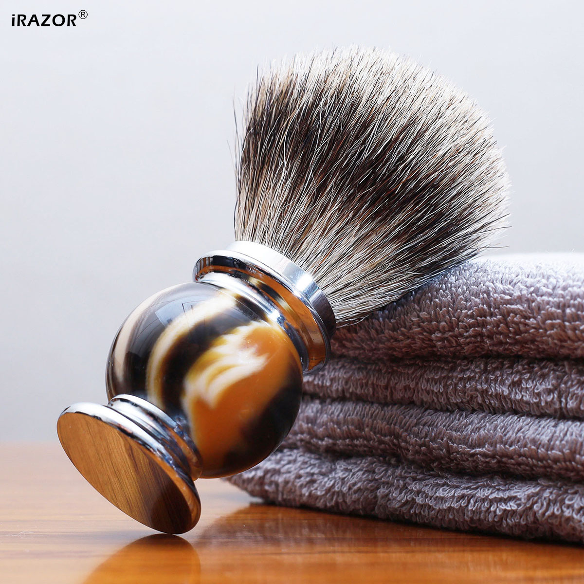 iRAZOR Silvertip Rasierpinsel  – Mens Grooming Barber Bewertung und Preis