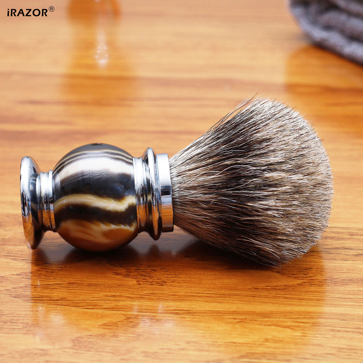 iRAZOR Silvertip Rasierpinsel  – Mens Grooming Barber Bewertung und Preis