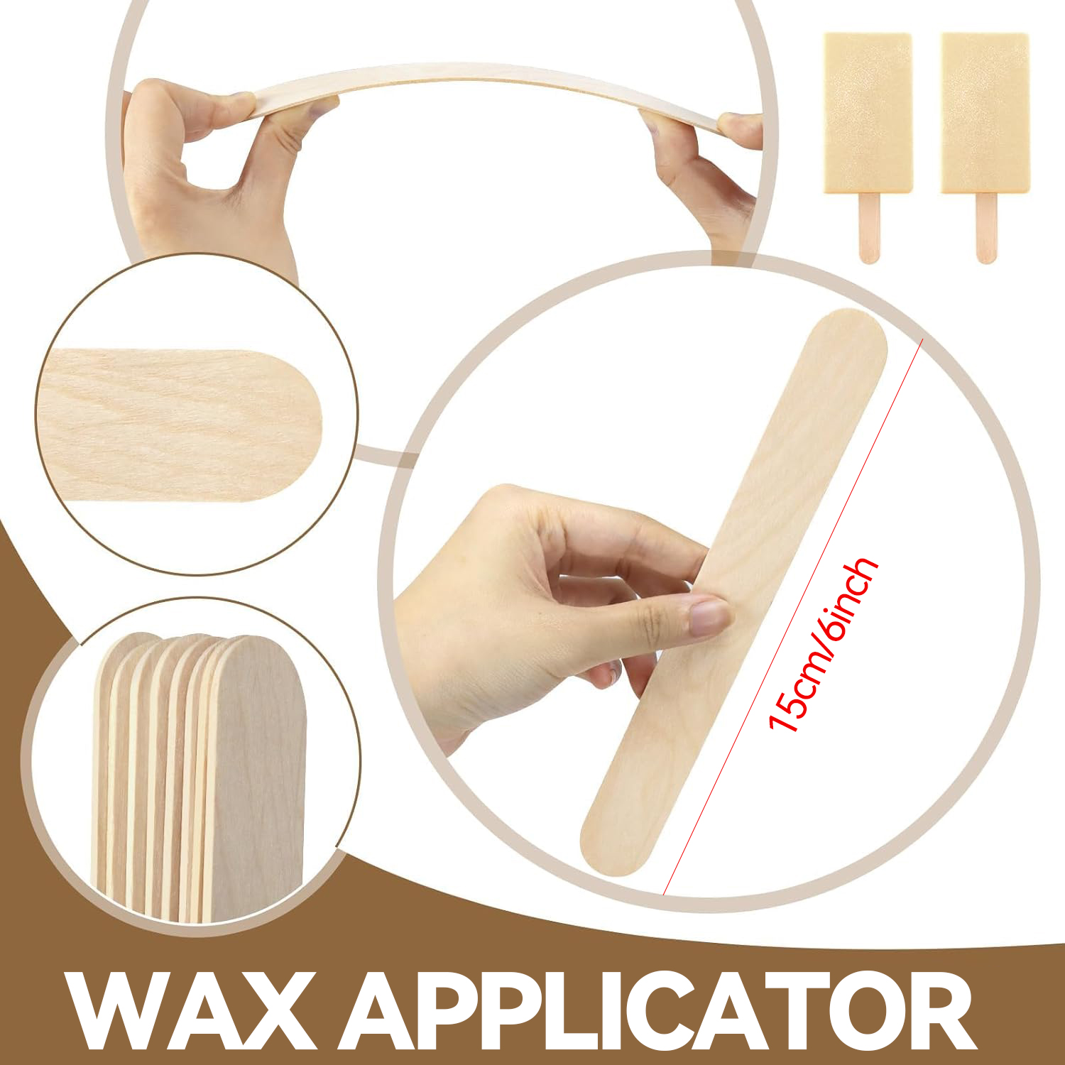 10 Stück Einweg-Wachsstäbchen  – Hair Wax Stick Bewertung und Preis