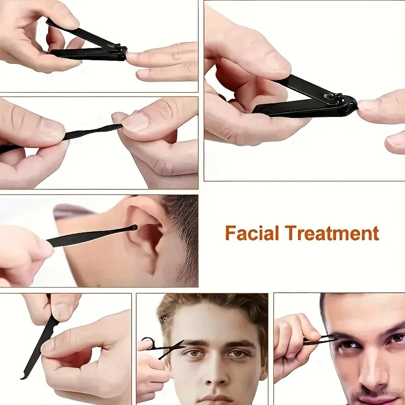7–24 Stück professionelles Nag – Nail Care Kit Mens Bewertung und Preis