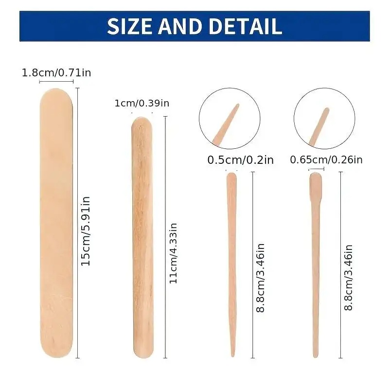 Holzspatel zur Haarentfernung  – Hair Wax Stick Bewertung und Preis