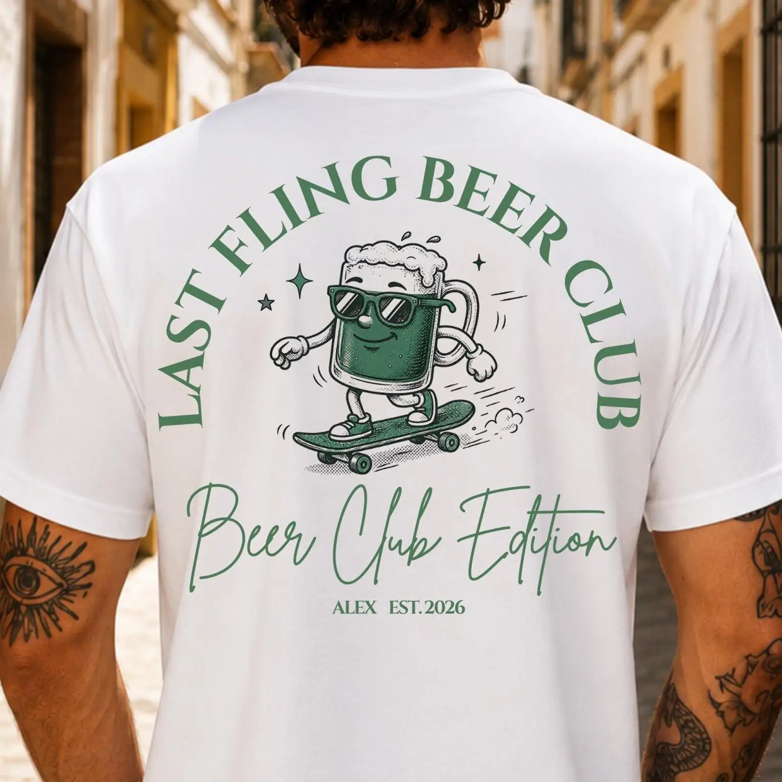 Last Fling Beer Club T-Shirt f – Men'S Grooming Club Bewertung und Preis