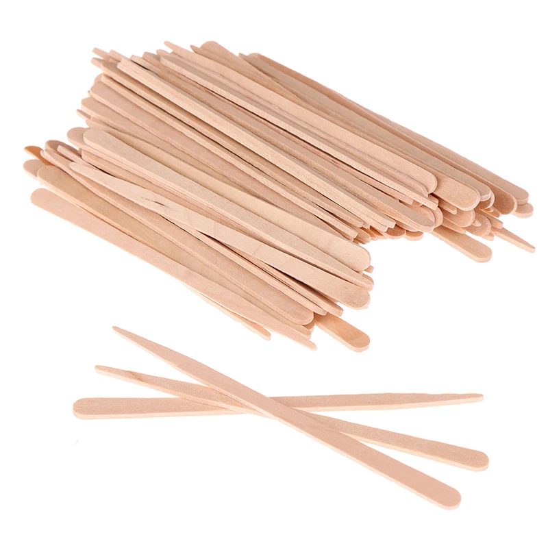 50/100 Stück Holzkörper-Haaren – Hair Wax Stick Bewertung und Preis