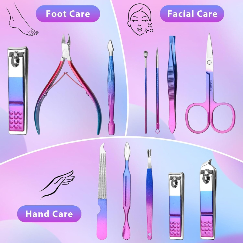 Maniküre-Set, Nagelknipser, Pe – Nail Care Kit Mens Bewertung und Preis