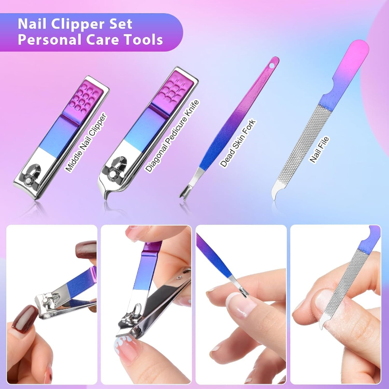 Maniküre-Set, Nagelknipser, Pe – Nail Care Kit Mens Bewertung und Preis