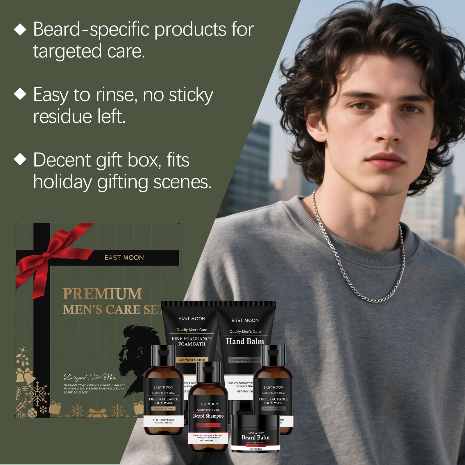 Körperpflegeset für Herren, Ba – Face Wash Mens Bewertung und Preis