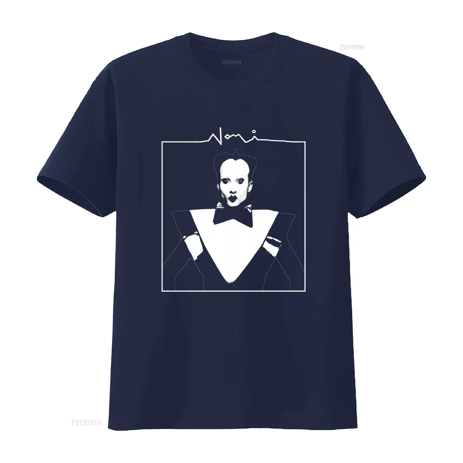 Klaus Nomi Face Print Herren-T – Face Wash Mens Bewertung und Preis